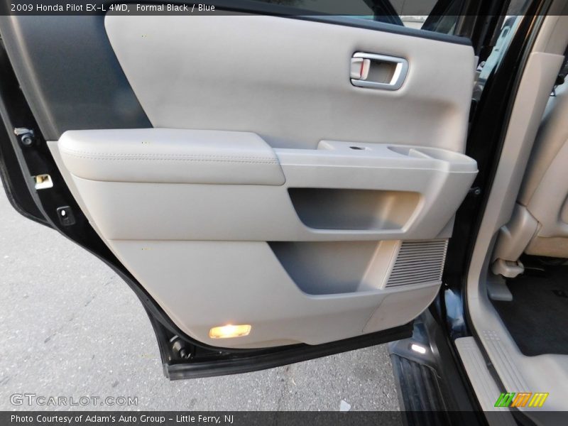 Formal Black / Blue 2009 Honda Pilot EX-L 4WD