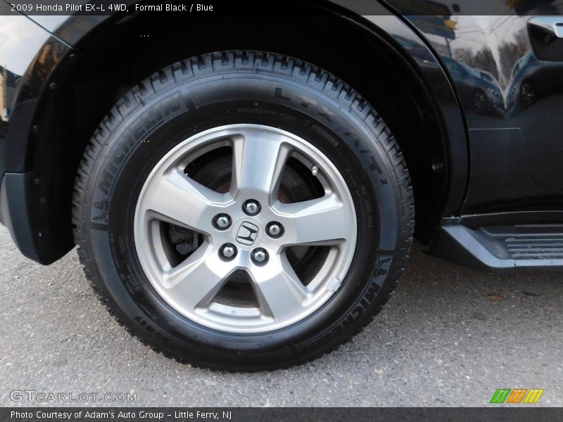 Formal Black / Blue 2009 Honda Pilot EX-L 4WD