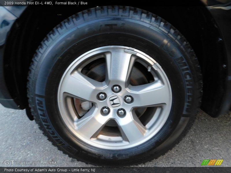 Formal Black / Blue 2009 Honda Pilot EX-L 4WD
