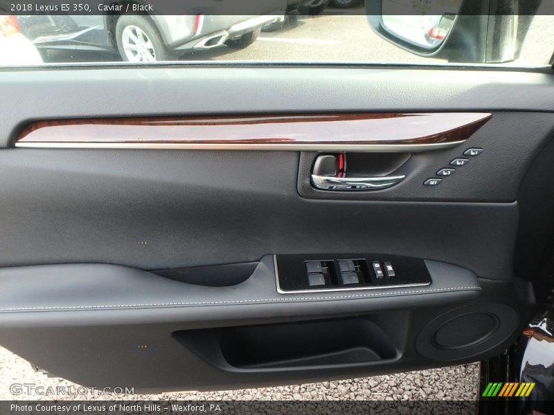 Caviar / Black 2018 Lexus ES 350
