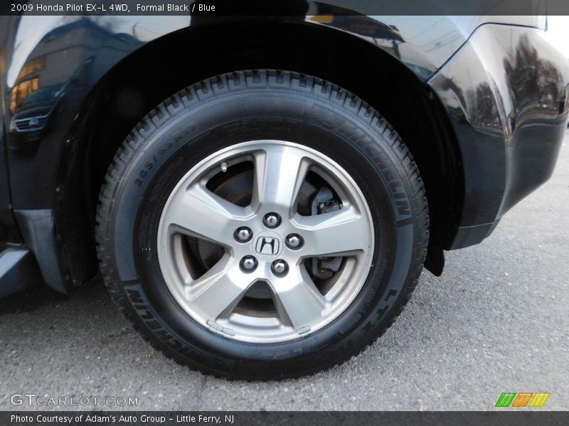 Formal Black / Blue 2009 Honda Pilot EX-L 4WD