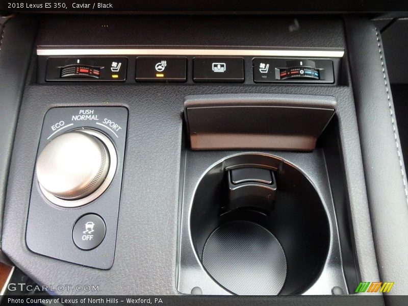 Caviar / Black 2018 Lexus ES 350