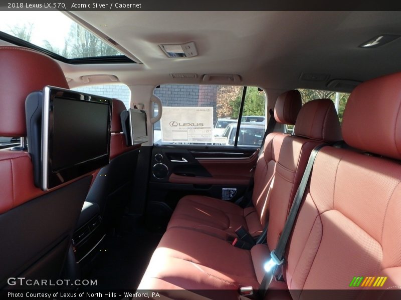 Atomic Silver / Cabernet 2018 Lexus LX 570