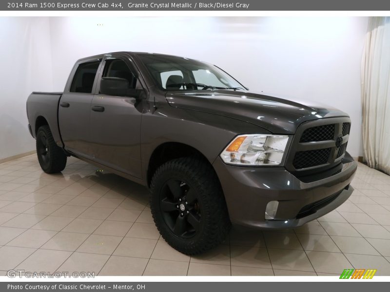 Granite Crystal Metallic / Black/Diesel Gray 2014 Ram 1500 Express Crew Cab 4x4