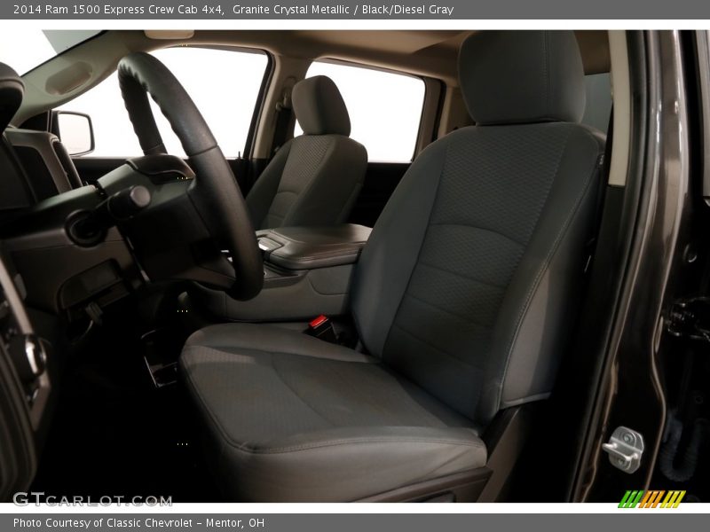 Granite Crystal Metallic / Black/Diesel Gray 2014 Ram 1500 Express Crew Cab 4x4