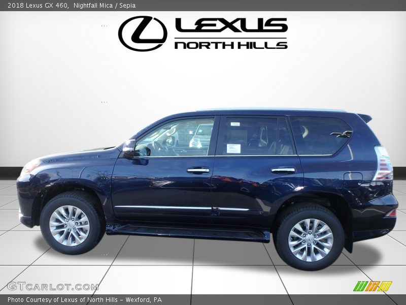Nightfall Mica / Sepia 2018 Lexus GX 460