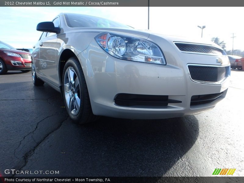 Gold Mist Metallic / Cocoa/Cashmere 2012 Chevrolet Malibu LS