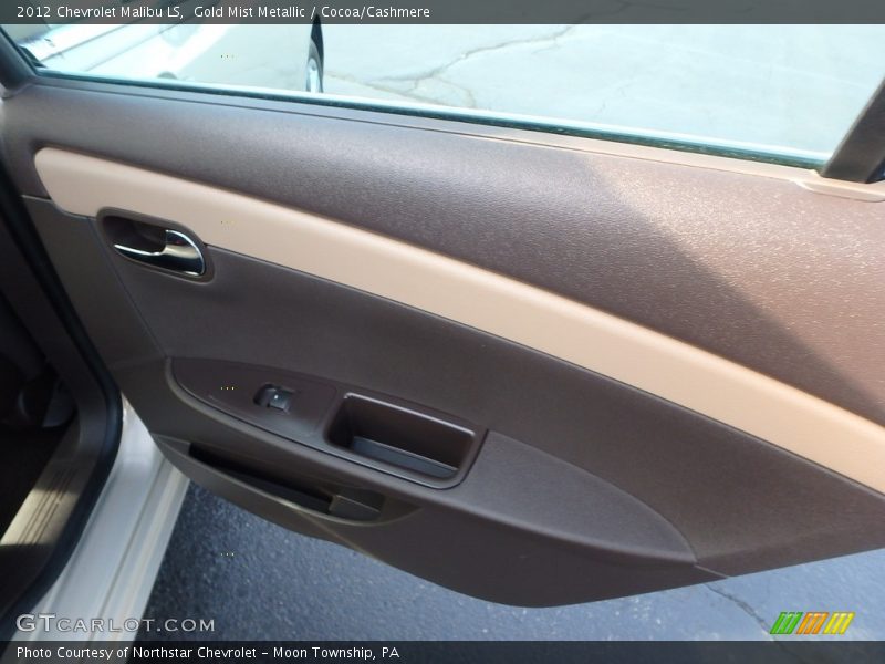 Gold Mist Metallic / Cocoa/Cashmere 2012 Chevrolet Malibu LS