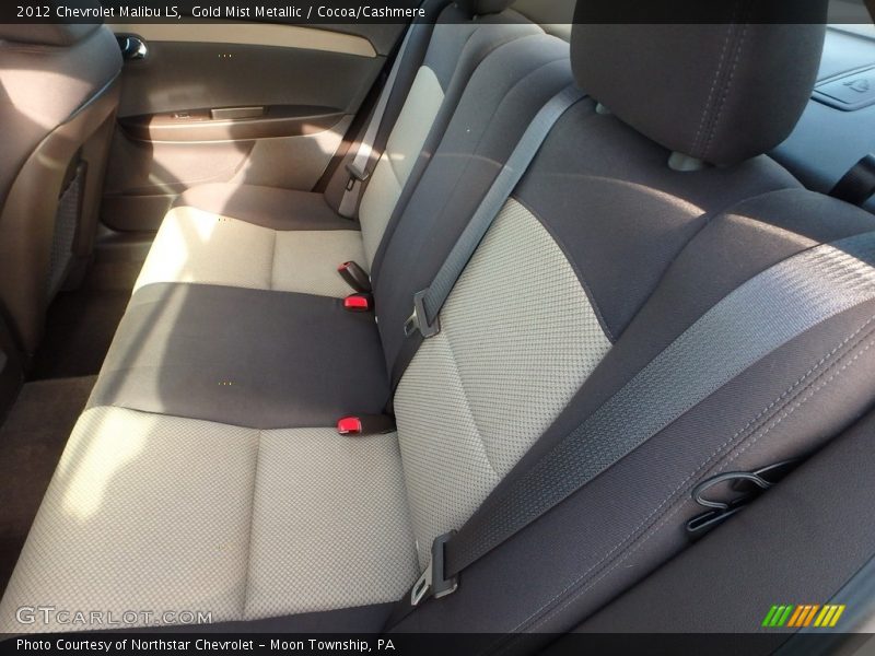 Gold Mist Metallic / Cocoa/Cashmere 2012 Chevrolet Malibu LS
