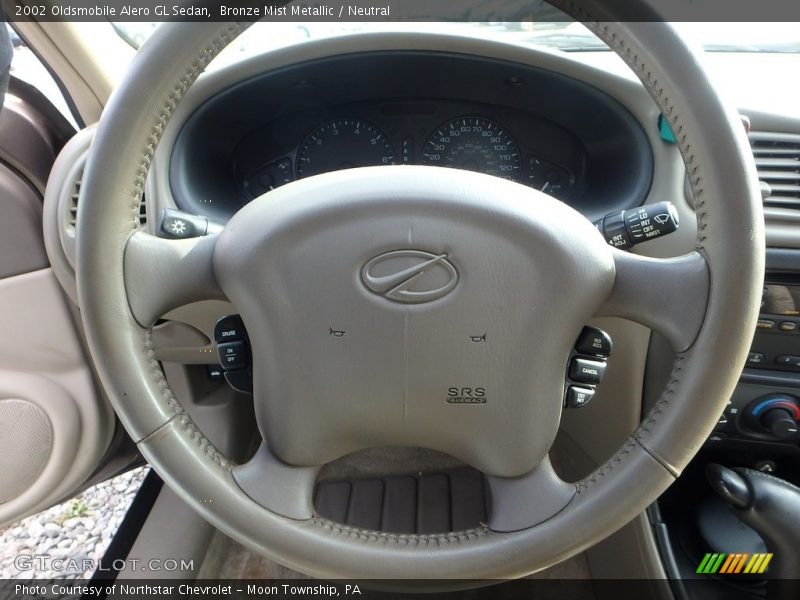 Bronze Mist Metallic / Neutral 2002 Oldsmobile Alero GL Sedan