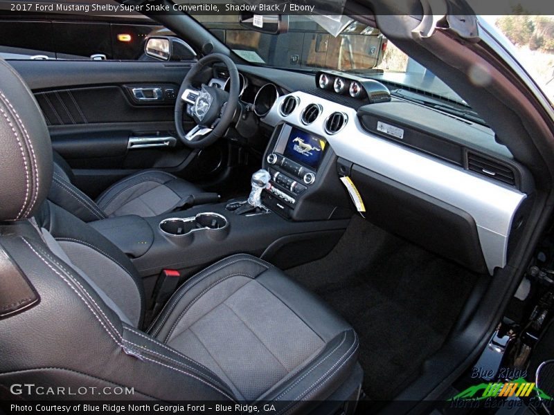 Shadow Black / Ebony 2017 Ford Mustang Shelby Super Snake Convertible