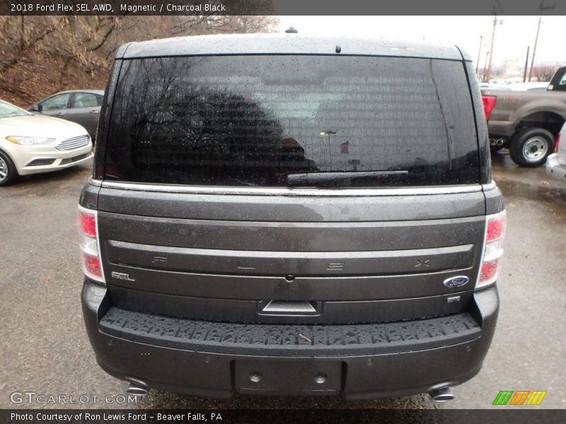 Magnetic / Charcoal Black 2018 Ford Flex SEL AWD