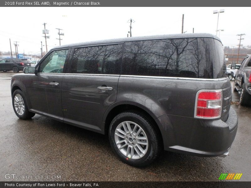 Magnetic / Charcoal Black 2018 Ford Flex SEL AWD