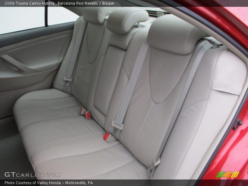 Barcelona Red Metallic / Bisque 2009 Toyota Camry Hybrid