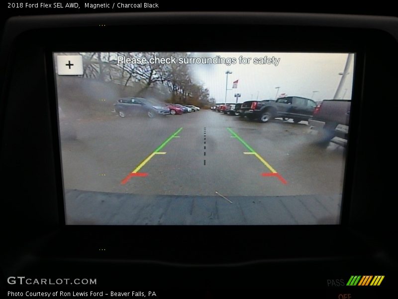 Magnetic / Charcoal Black 2018 Ford Flex SEL AWD