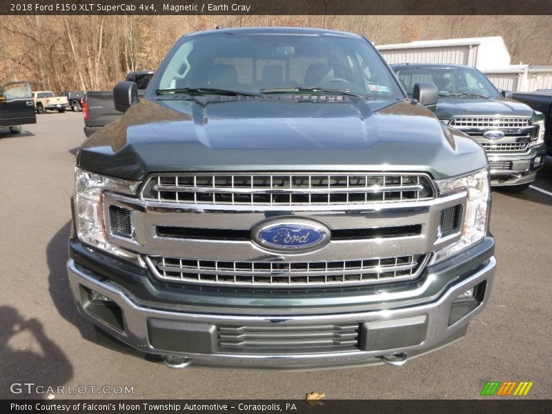Magnetic / Earth Gray 2018 Ford F150 XLT SuperCab 4x4