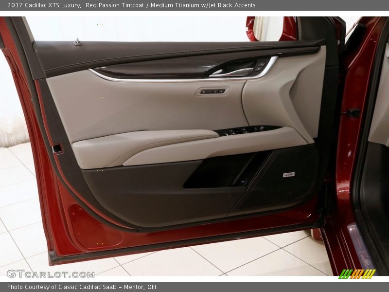 Red Passion Tintcoat / Medium Titanium w/Jet Black Accents 2017 Cadillac XTS Luxury