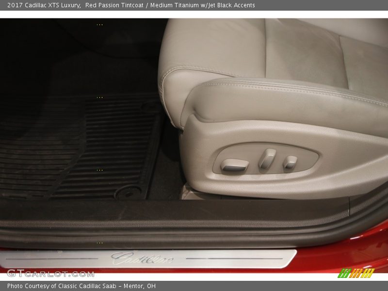 Red Passion Tintcoat / Medium Titanium w/Jet Black Accents 2017 Cadillac XTS Luxury