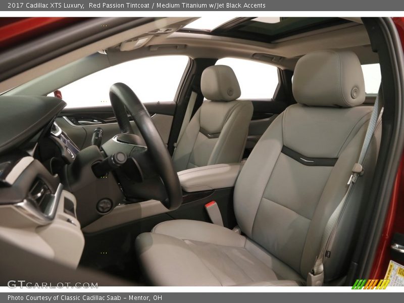 Red Passion Tintcoat / Medium Titanium w/Jet Black Accents 2017 Cadillac XTS Luxury