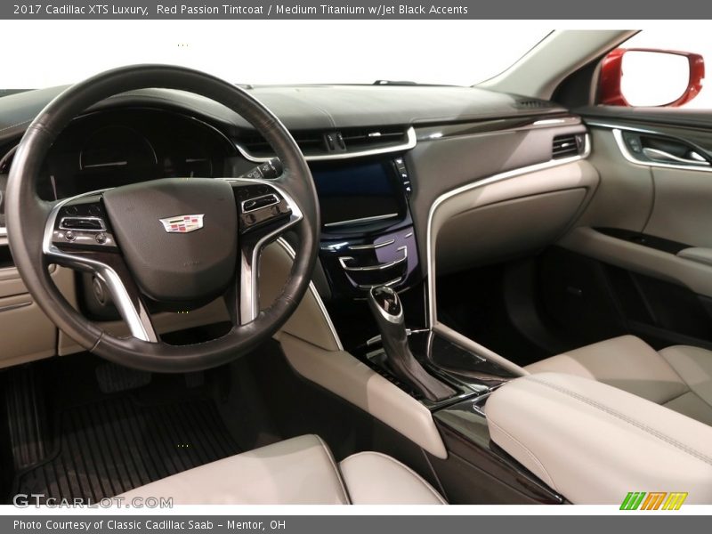 Red Passion Tintcoat / Medium Titanium w/Jet Black Accents 2017 Cadillac XTS Luxury