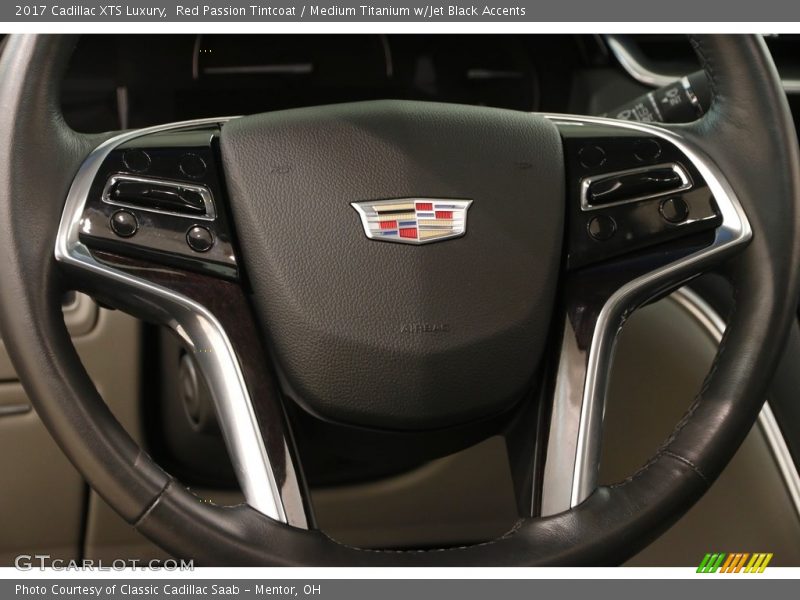 Red Passion Tintcoat / Medium Titanium w/Jet Black Accents 2017 Cadillac XTS Luxury
