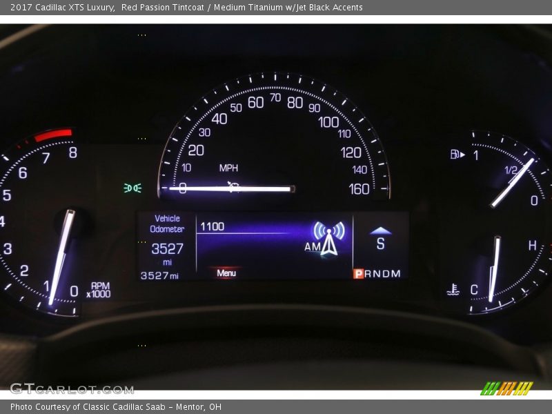 Red Passion Tintcoat / Medium Titanium w/Jet Black Accents 2017 Cadillac XTS Luxury