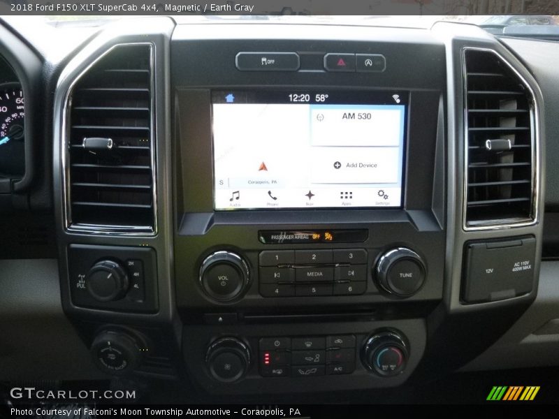 Magnetic / Earth Gray 2018 Ford F150 XLT SuperCab 4x4