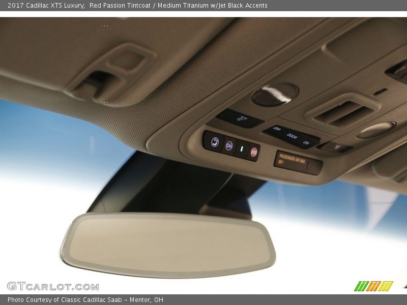 Red Passion Tintcoat / Medium Titanium w/Jet Black Accents 2017 Cadillac XTS Luxury