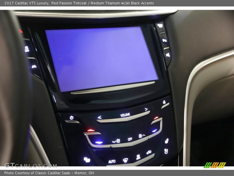 Red Passion Tintcoat / Medium Titanium w/Jet Black Accents 2017 Cadillac XTS Luxury