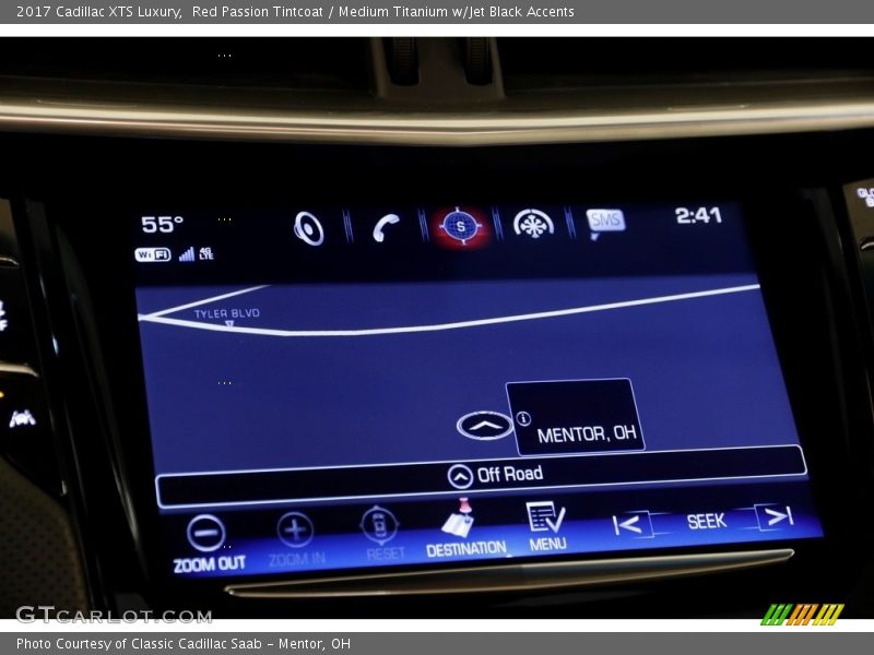 Red Passion Tintcoat / Medium Titanium w/Jet Black Accents 2017 Cadillac XTS Luxury