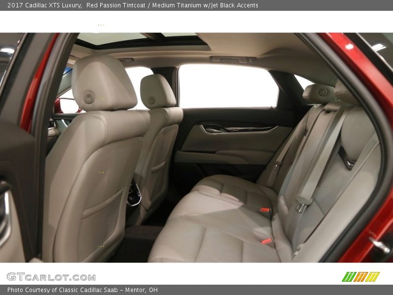 Red Passion Tintcoat / Medium Titanium w/Jet Black Accents 2017 Cadillac XTS Luxury
