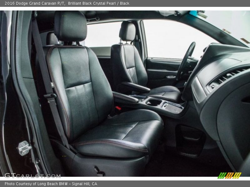 Brilliant Black Crystal Pearl / Black 2016 Dodge Grand Caravan R/T