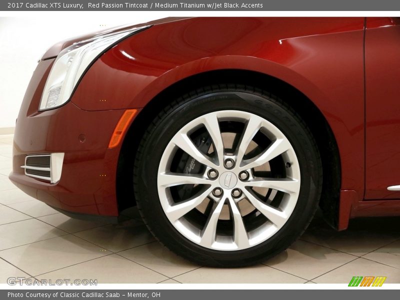 Red Passion Tintcoat / Medium Titanium w/Jet Black Accents 2017 Cadillac XTS Luxury