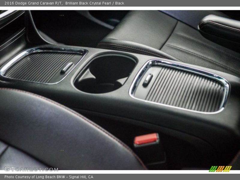 Brilliant Black Crystal Pearl / Black 2016 Dodge Grand Caravan R/T