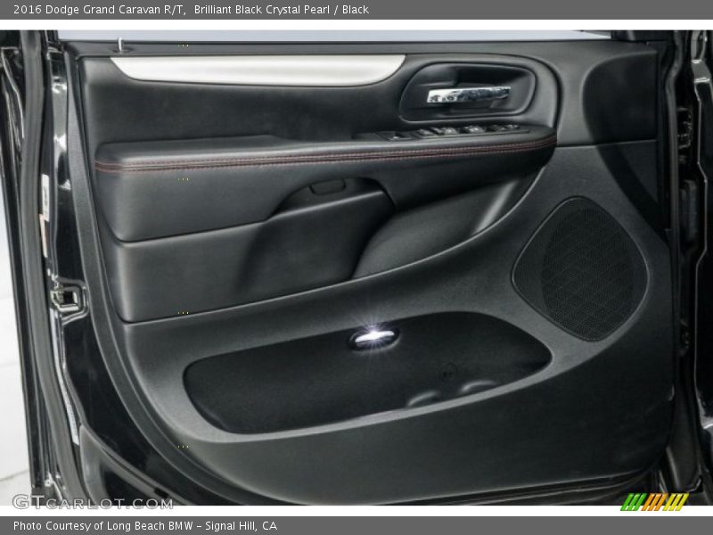 Brilliant Black Crystal Pearl / Black 2016 Dodge Grand Caravan R/T