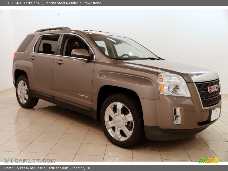 Mocha Steel Metallic / Brownstone 2012 GMC Terrain SLT