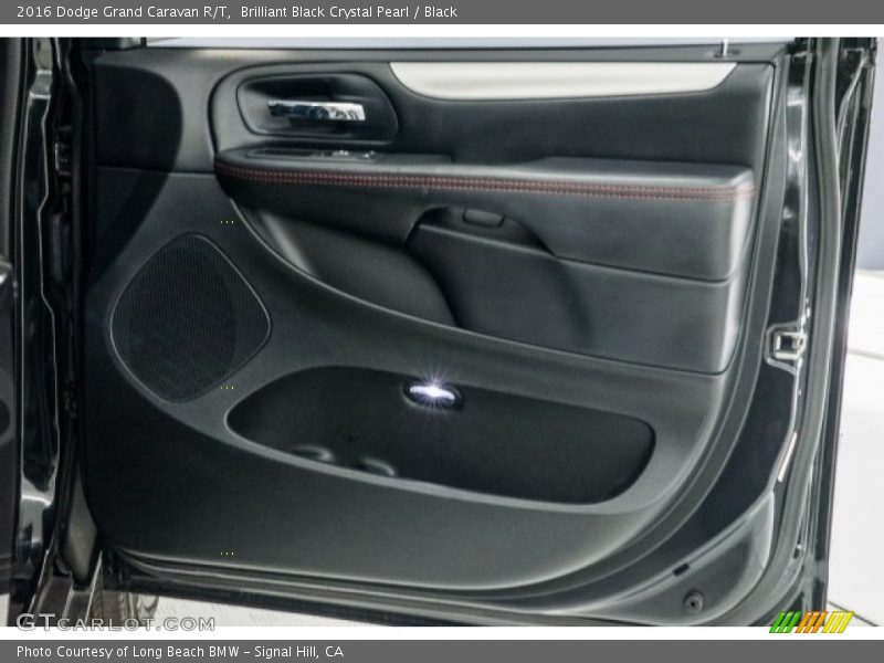 Brilliant Black Crystal Pearl / Black 2016 Dodge Grand Caravan R/T