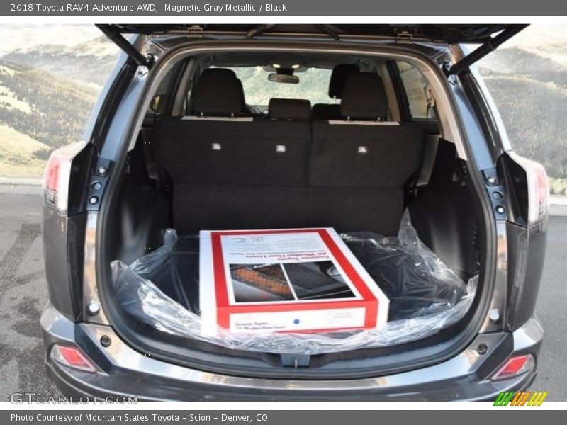 Magnetic Gray Metallic / Black 2018 Toyota RAV4 Adventure AWD
