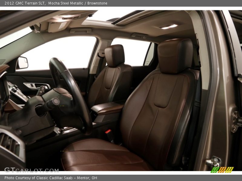Mocha Steel Metallic / Brownstone 2012 GMC Terrain SLT