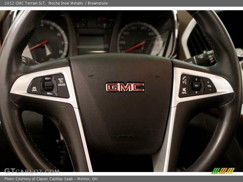 Mocha Steel Metallic / Brownstone 2012 GMC Terrain SLT