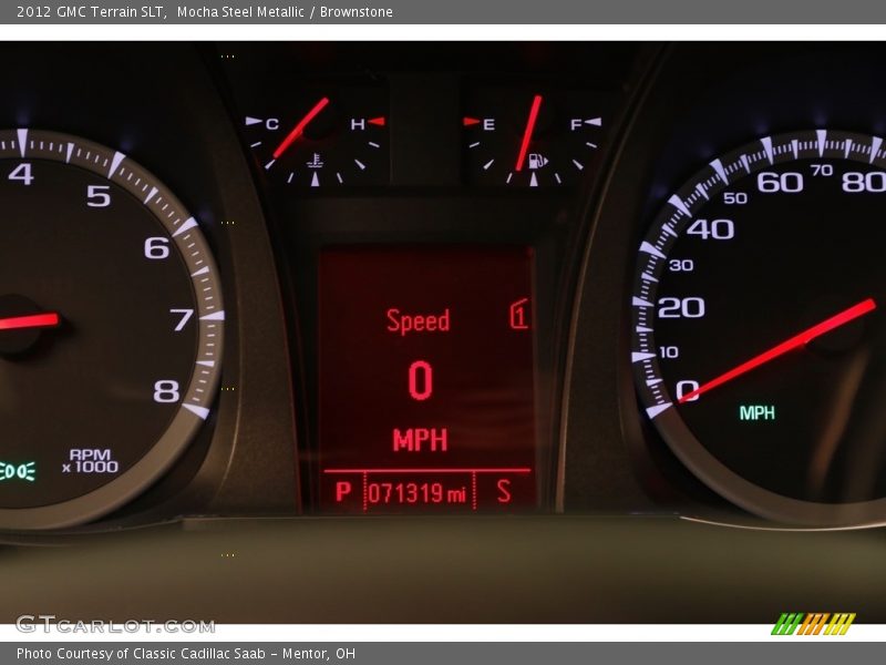 Mocha Steel Metallic / Brownstone 2012 GMC Terrain SLT