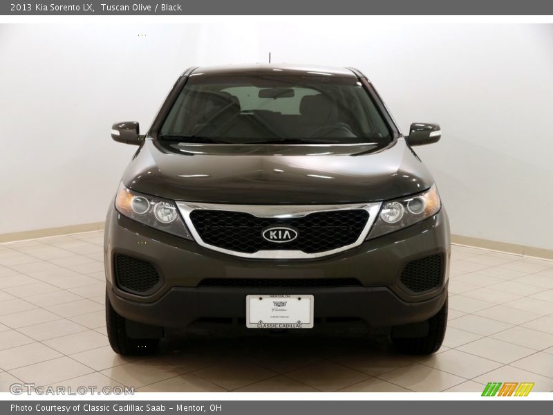 Tuscan Olive / Black 2013 Kia Sorento LX