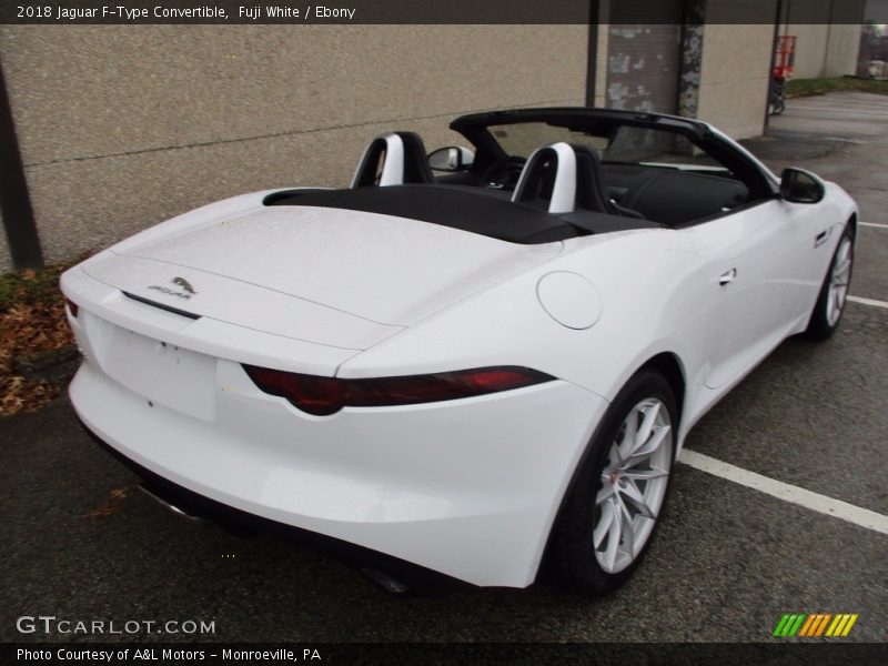 Fuji White / Ebony 2018 Jaguar F-Type Convertible