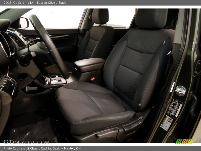 Tuscan Olive / Black 2013 Kia Sorento LX
