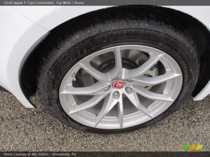 Fuji White / Ebony 2018 Jaguar F-Type Convertible