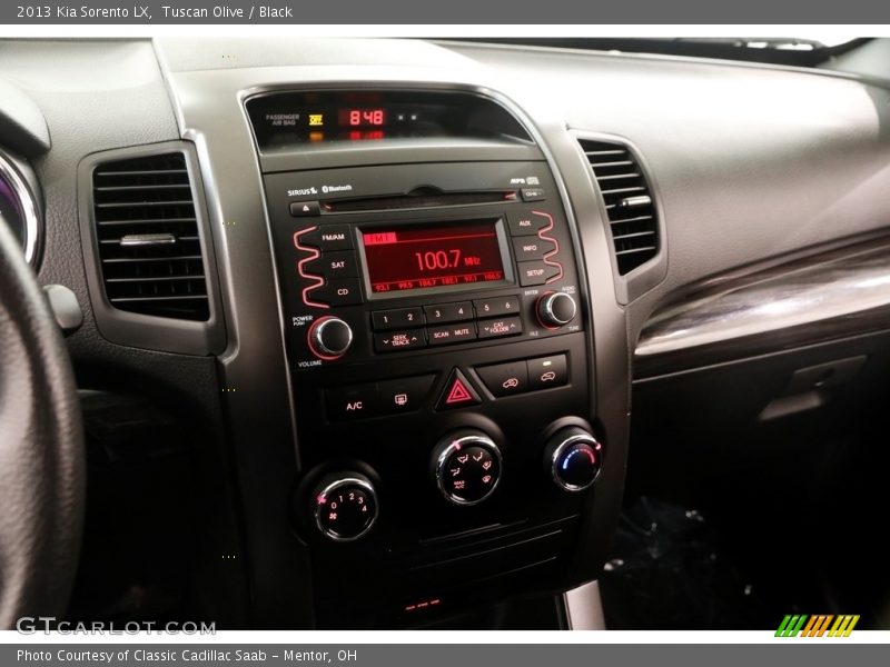 Tuscan Olive / Black 2013 Kia Sorento LX