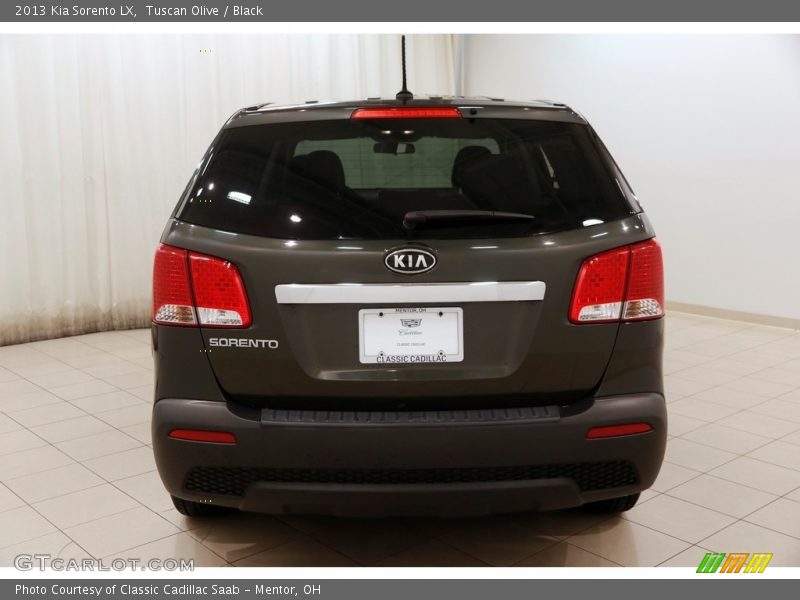 Tuscan Olive / Black 2013 Kia Sorento LX