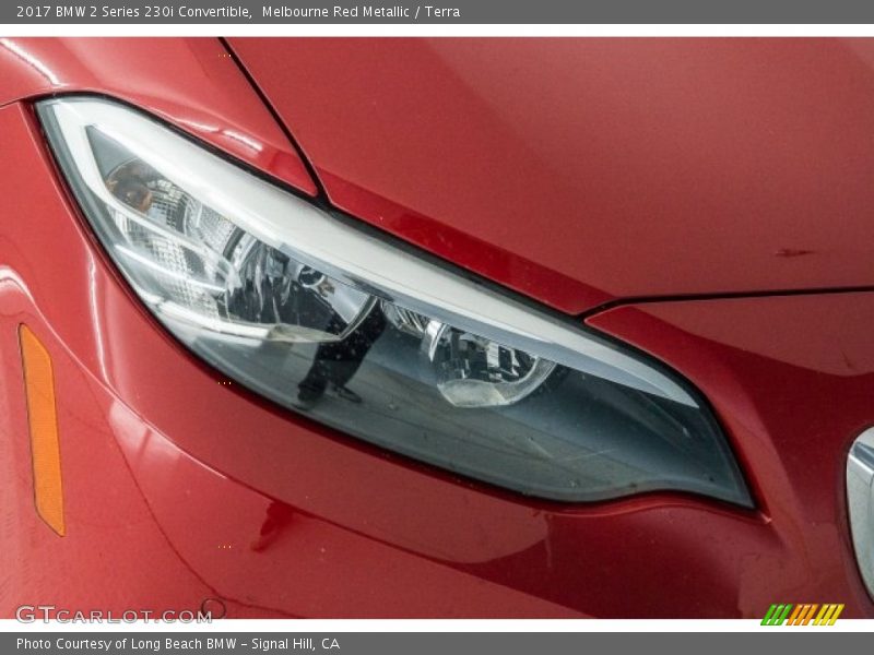 Melbourne Red Metallic / Terra 2017 BMW 2 Series 230i Convertible