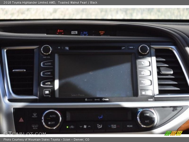 Toasted Walnut Pearl / Black 2018 Toyota Highlander Limited AWD