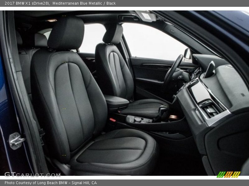 Mediterranean Blue Metallic / Black 2017 BMW X1 sDrive28i